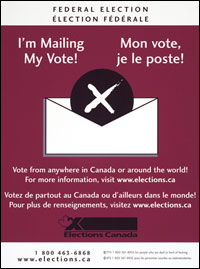 I'm mailing my vote icon