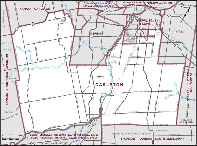 Carte – Carleton, Ontario