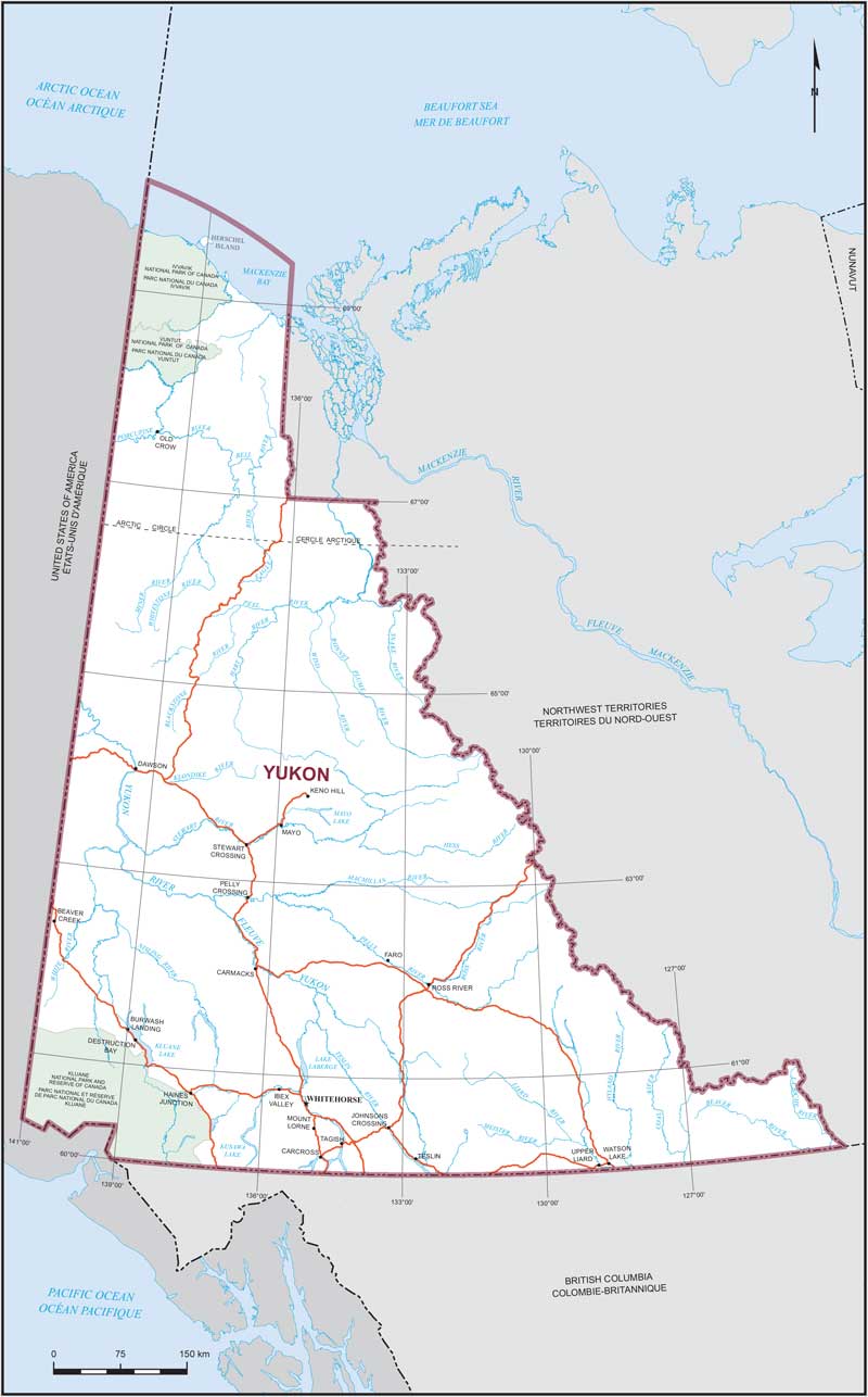 Map – Yukon, Yukon