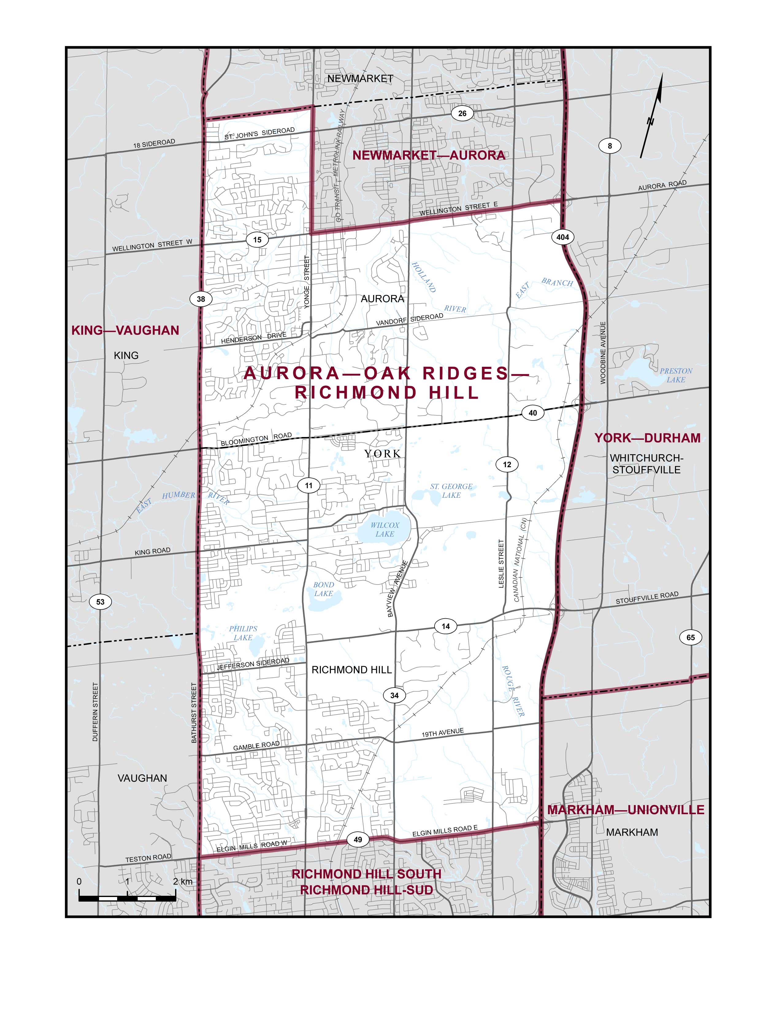 Aurora–Oak Ridges–Richmond Hill | Maps and Boundary Descriptions – 2023 ...