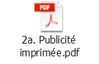 Email attachment icon -  This image is the icon for a pdf attachment that was sent with the email. It is entitled 2a.Publicit imprime.pdf. It is the first of four similar icons.