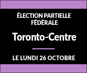 Annonce numérique d'Élection  partielle dans Toronto-Centre