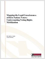 Mapping the Legal Consciousness of First  Nation Voters: Understanding Voting Rights Mobilization icon