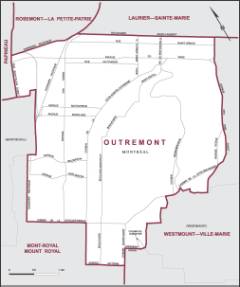 Carte - Outremont