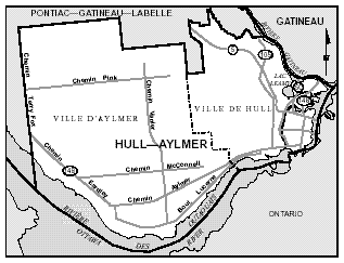 Figure 1 ? Area map of Hull?Aylmer, Quebec